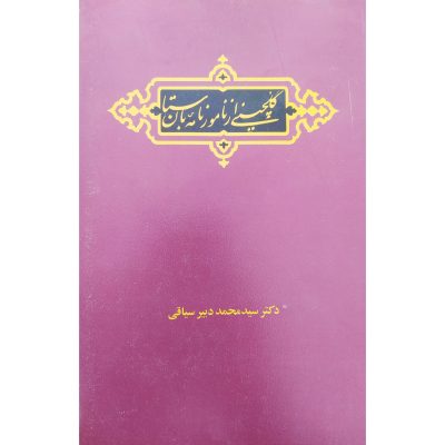 گلچینی از نامورنامه باستان شاهنامه فردوسی چاپ اول اصل و نو اثر سید محمد دبیرسیاقی چاپ تمام